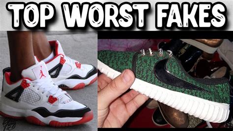 why are fake sneakers bad